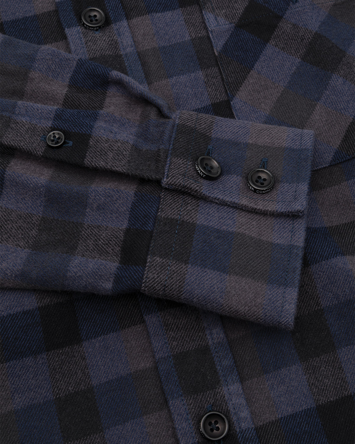 Jackson Flannel Shirt Men Blue Check