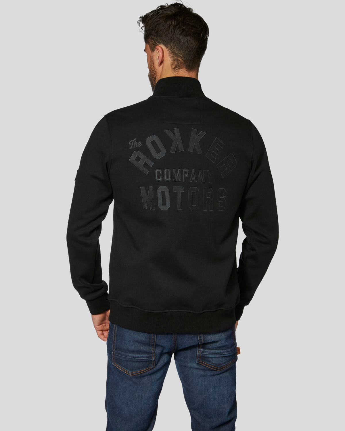 Rokker Motors Zip Jacket Black