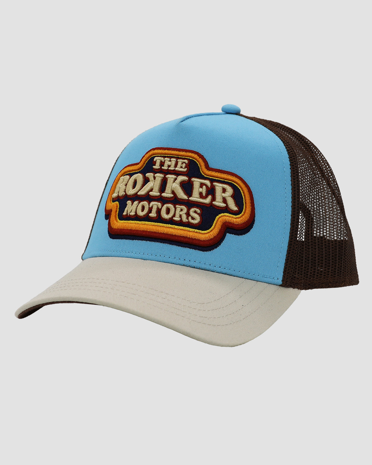 70's Trukker Aqua Blue/Brown